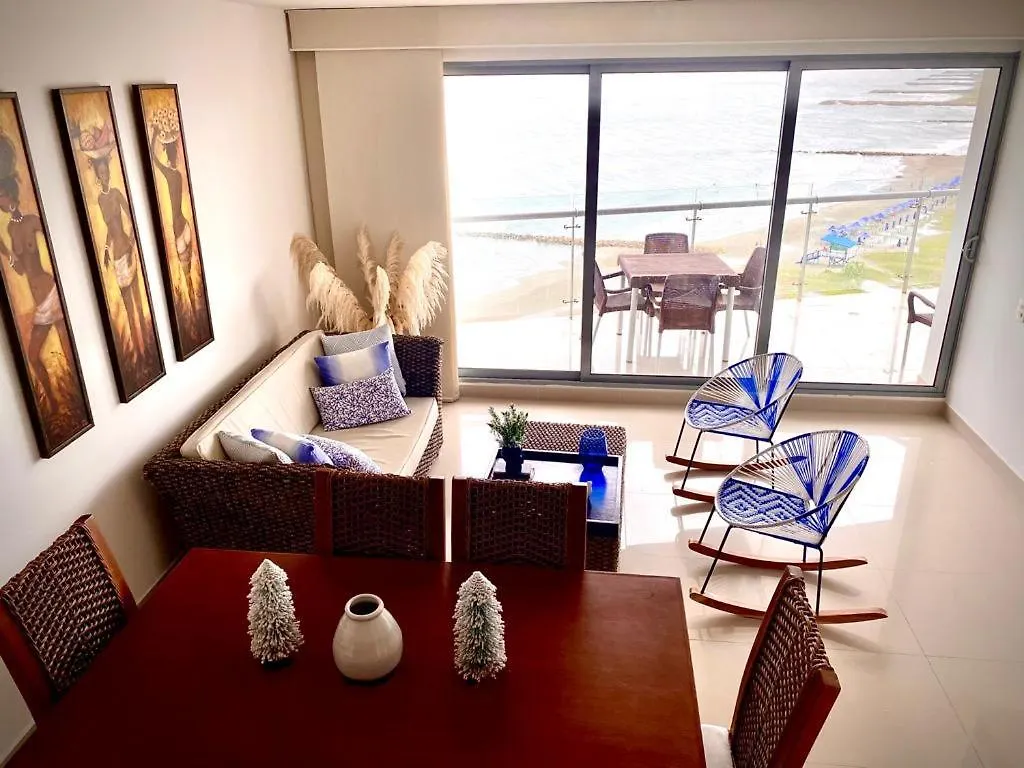 Apartamento Con Espectacular Vista Al Oceano Cartagena 0*,  Colombia