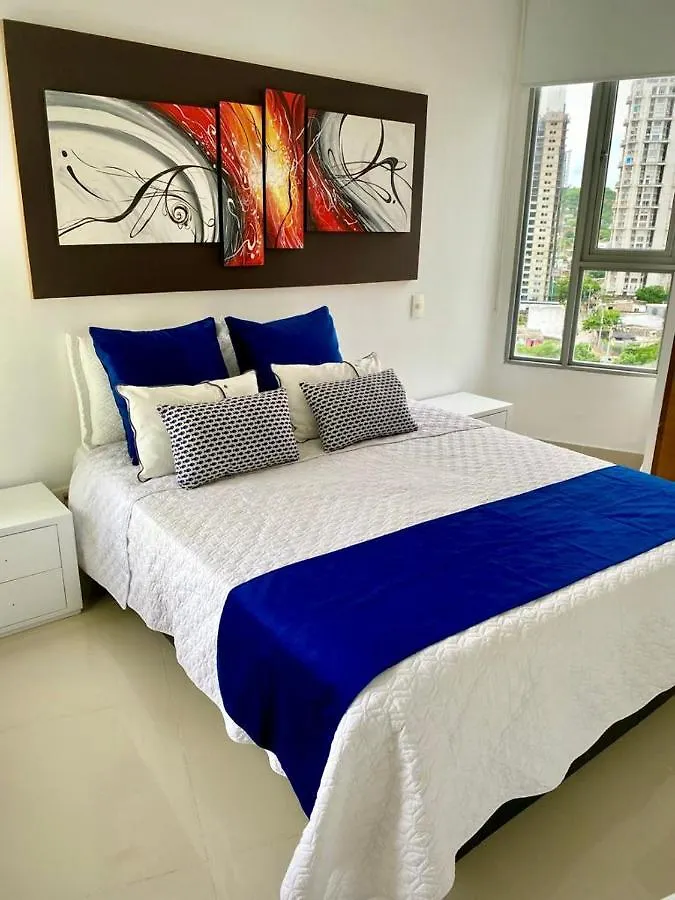 Apartamento Con Espectacular Vista Al Oceano Cartagena Apartment